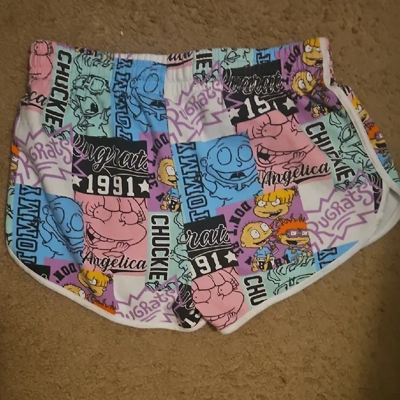 Colorful Rugrats Shorts - Picture 2 of 2